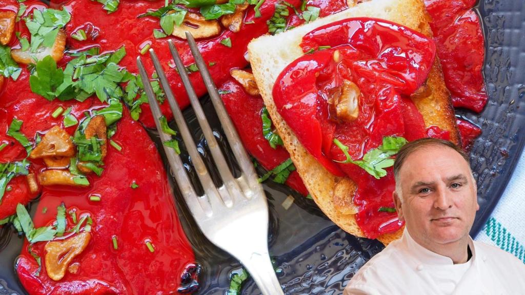 El chef José Andrés en un montaje de El Español