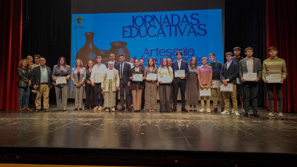 Foto de familia de la Gala de Educación 2025 de Campo de Criptana.