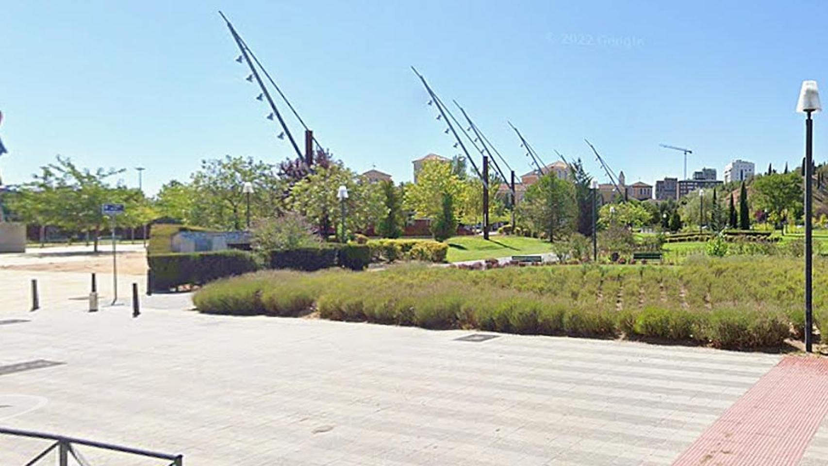 La Plaza de las Cortes en Valladolid