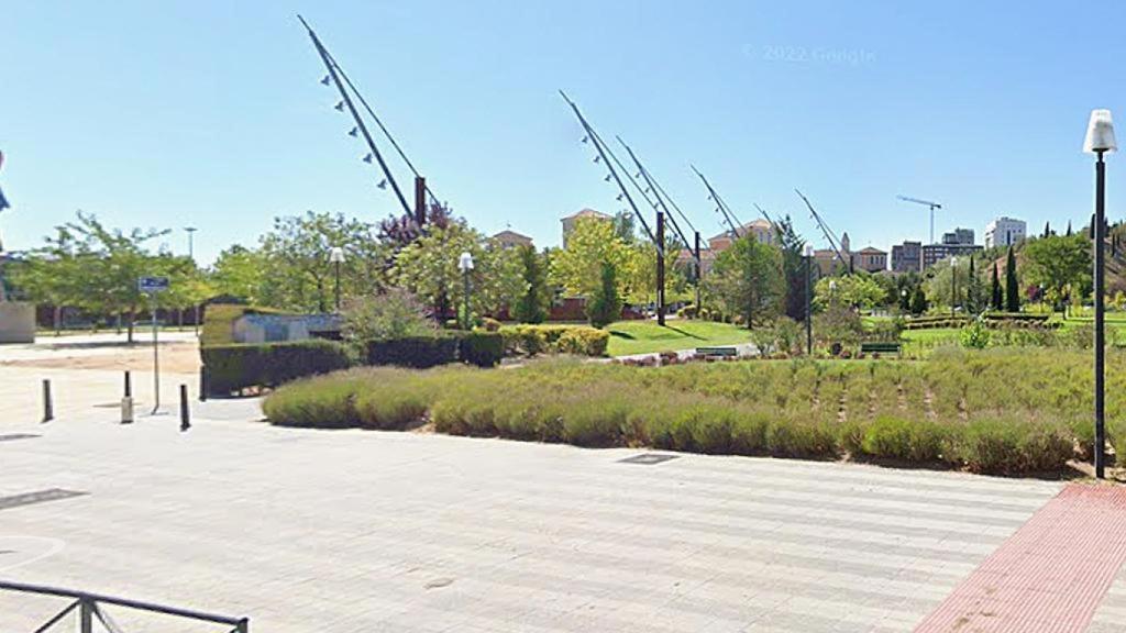 La Plaza de las Cortes en Valladolid
