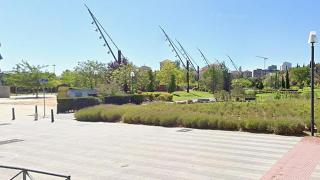 La Plaza de las Cortes en Valladolid