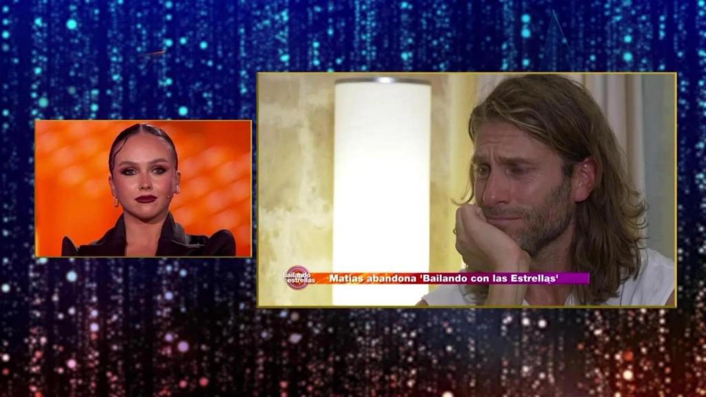 Sara Orriols y Matías Roure en 'Bailando con las estrellas'.