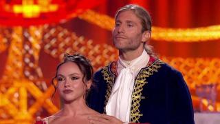 Sara Orriols y Matías Roure en 'Bailando con las estrellas'.