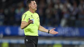 César Soto Grado, en un partido de Primera División