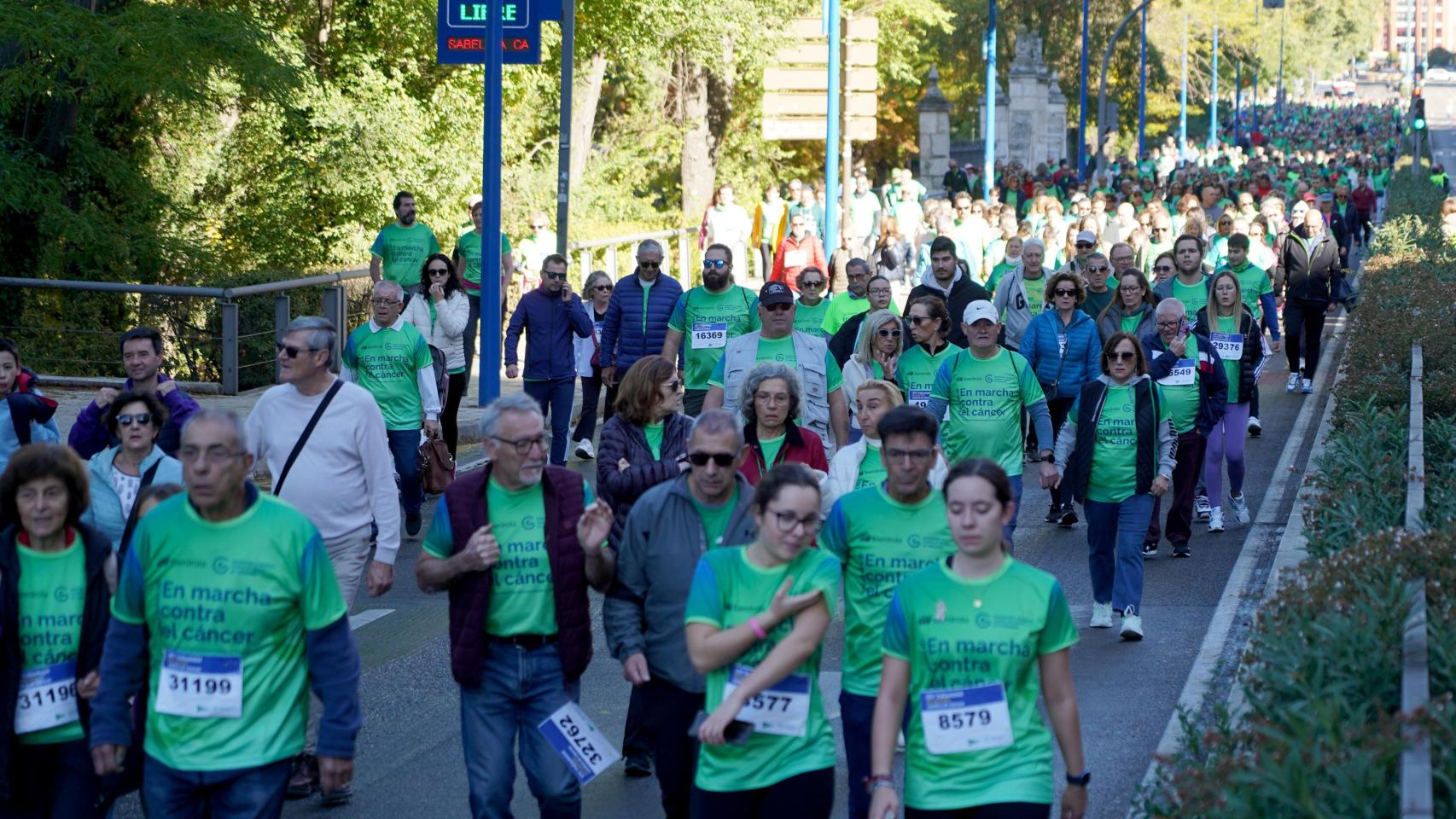 La Marcha Contra el Cáncer de Valladolid