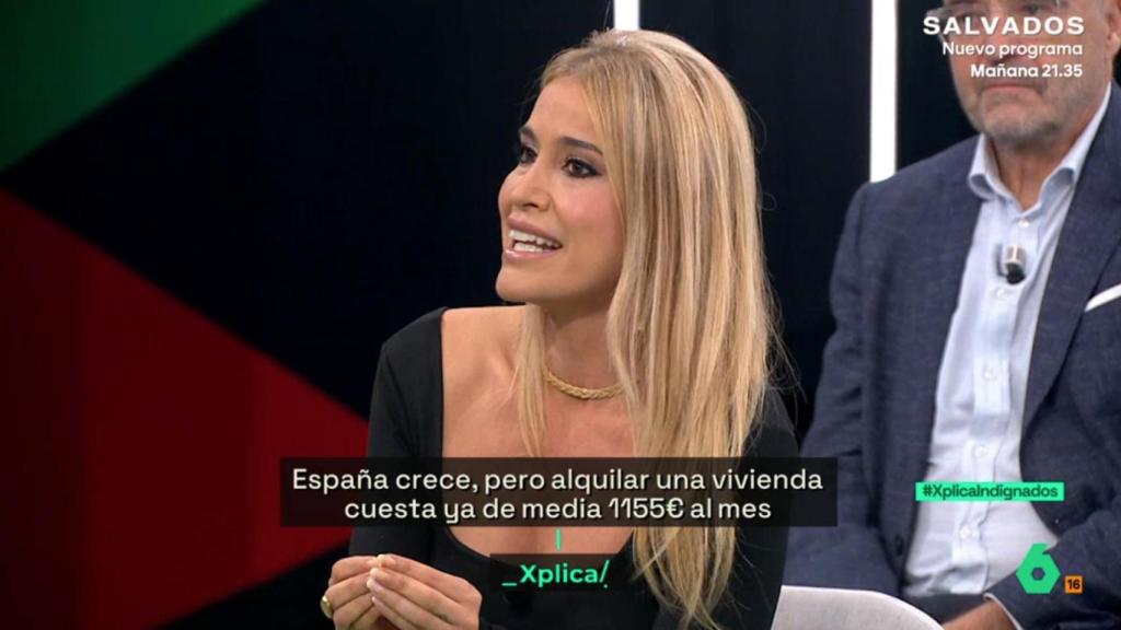 Afra Blanco en 'laSexta Xplica'.