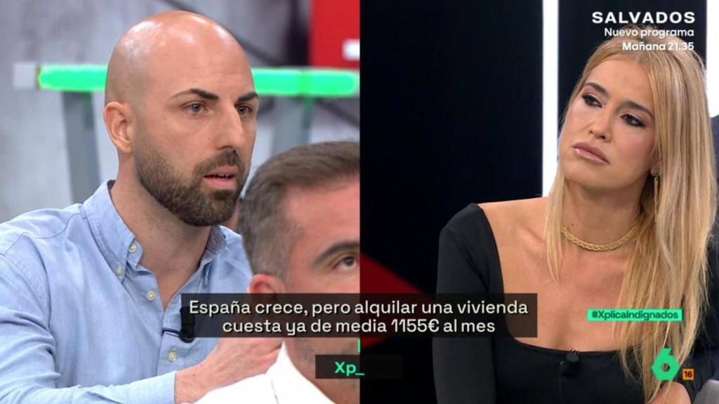 Tony Lauren y Afra Blanco en 'laSexta Xplica'.