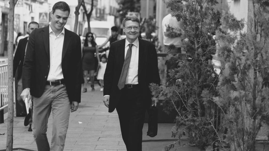 Pedro Sánchez y Jordi Sevilla.