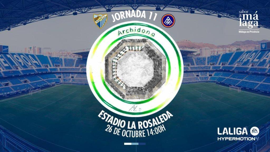 Málaga CF vs. Andorra: fecha, horario y cómo y dónde ver el partido