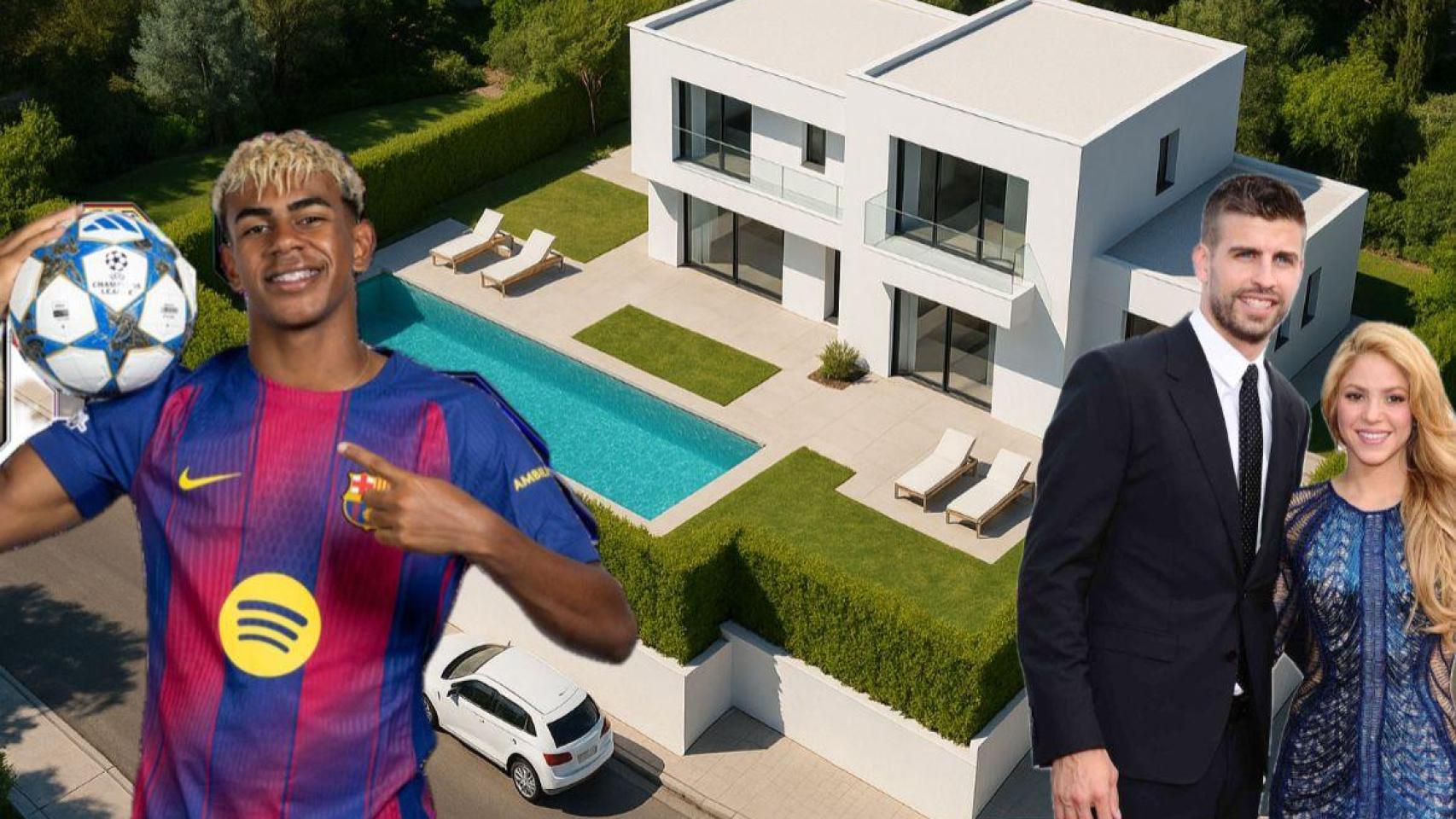 Lamine Yamal (18) comprará la antigua mansión de Shakira y Piqué.