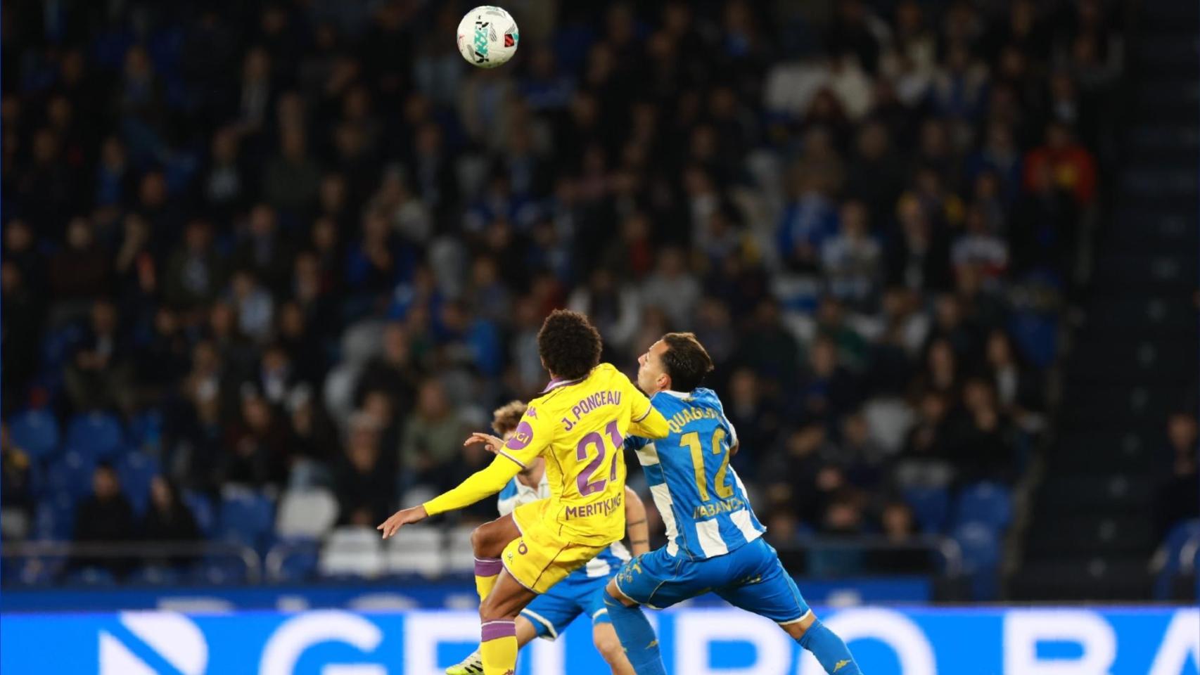 Quagliata en el Deportivo-Valladolid.