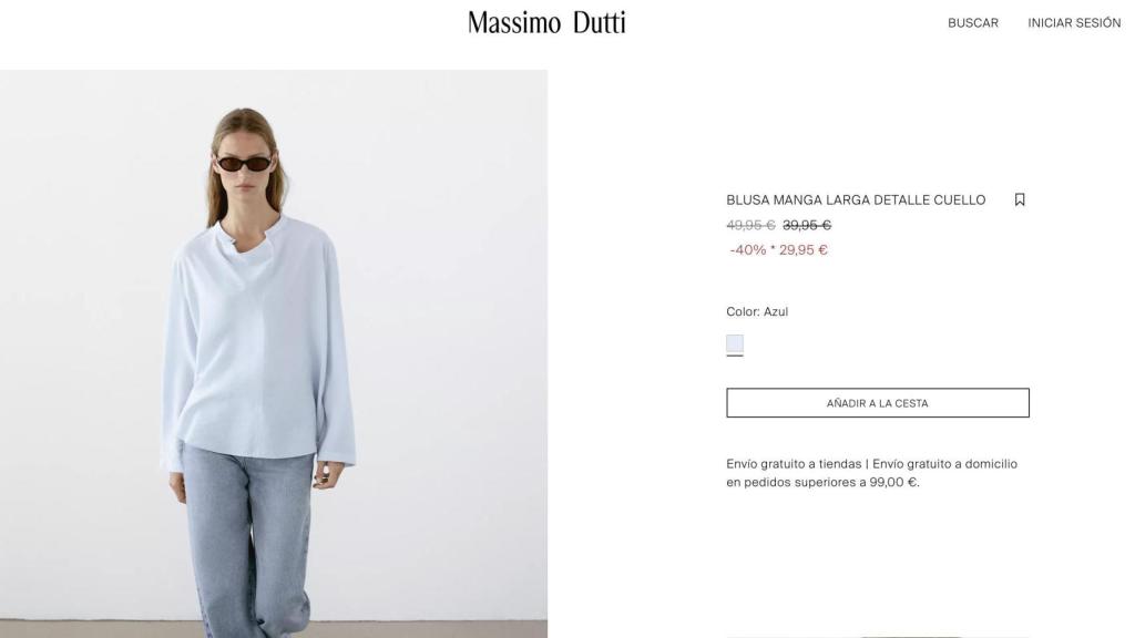 Blusa manga larga. Ref. 5185/656