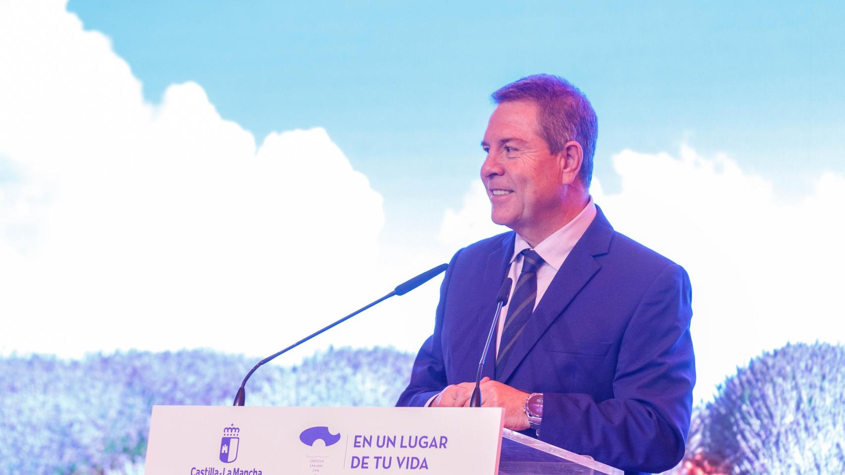 Emiliano García-Page, presidente de Castilla-La Mancha. Foto: JCCM.