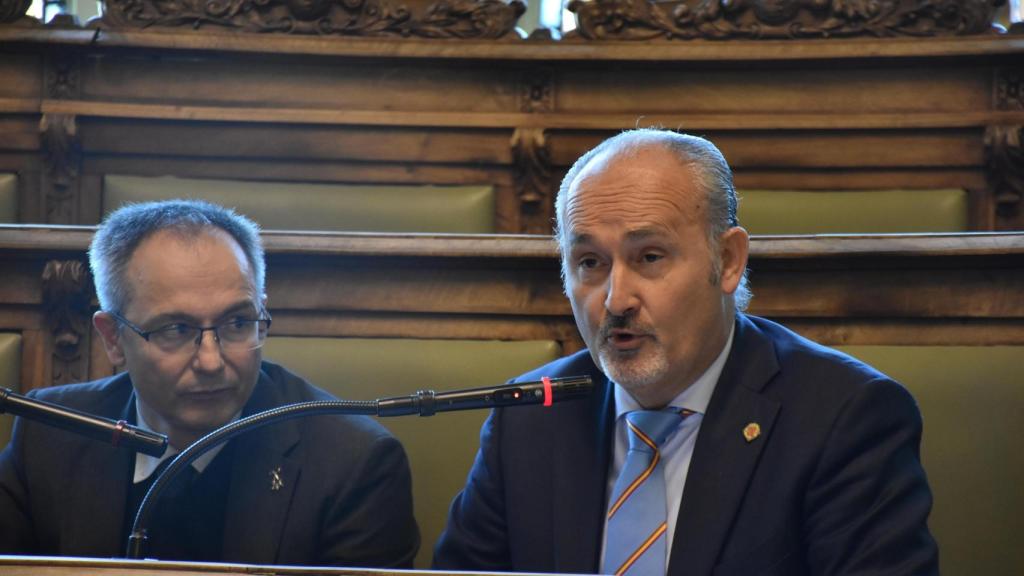 Alberto Cuadrado Toquero durante una de sus intervenciones