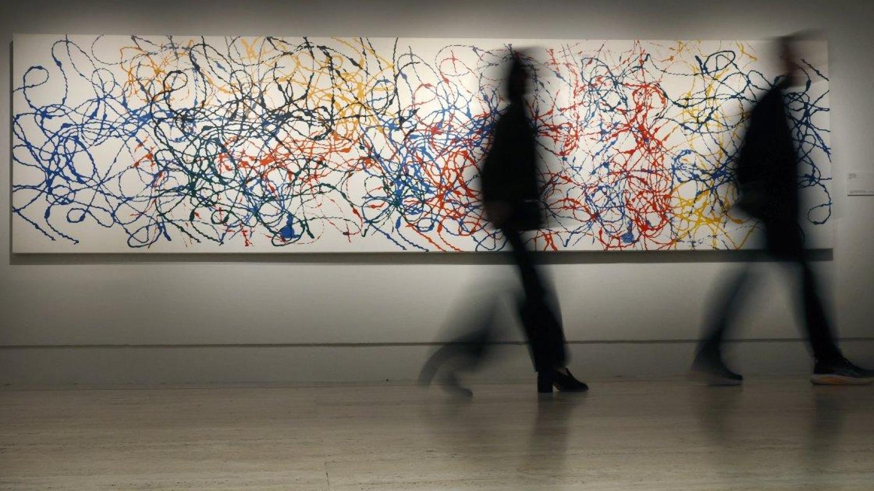 Jackson Pollock: 'Número 27', 1950. Foto: The Pollock-Krasner Foundation / Vegap / Madrid / 2025