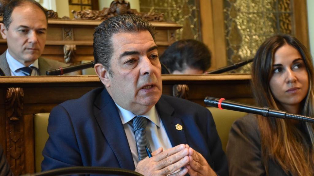 Alberto Gutiérrez Alberca en el pleno de este lunes