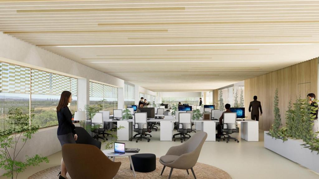 Espacios interiores del nuevo edificio de Integra en el DAT Alierta