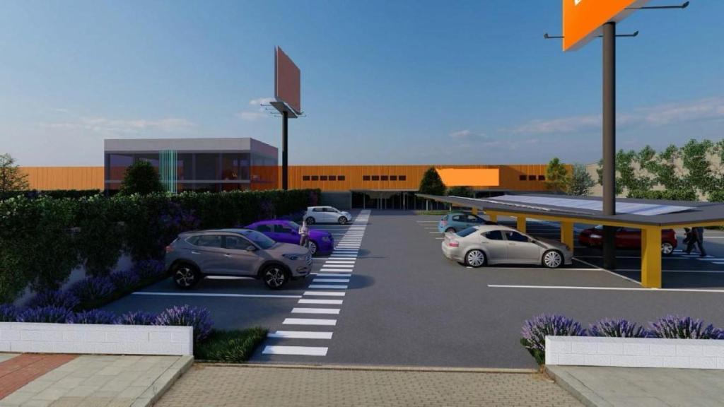 Imagen de la parcela en la que estará el nuevo gimnasio en Arroyo de la Encomienda