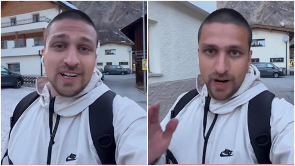 Ale Lupidi habla de Albinen en su vídeo de Instagram.