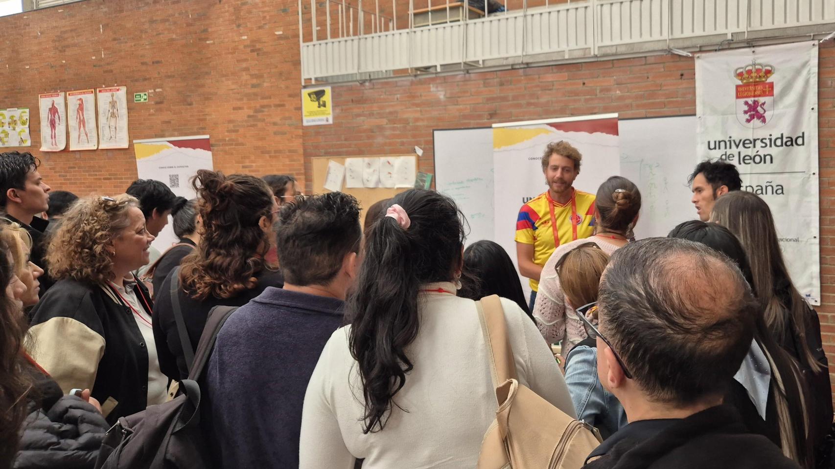 Feria Estudiar en España en la que ha estado presente la Universidad de León