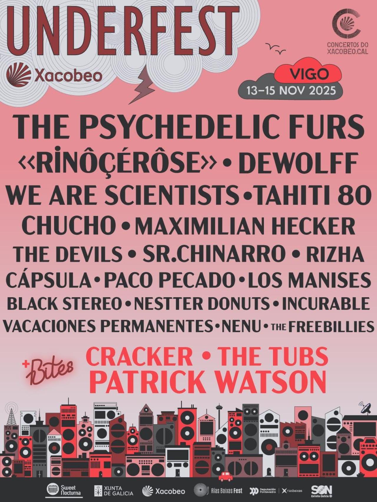 Cartel Underfest Xacobeo