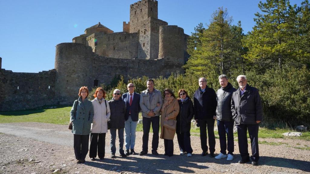 Los defensores del pueblo, en el Castillo de Loarre