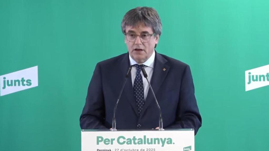 Carles Puigdemont, líder de Junts.