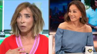 María Patiño en 'No somos nadie' e Isabel Preysler en 'El Hormiguero'.