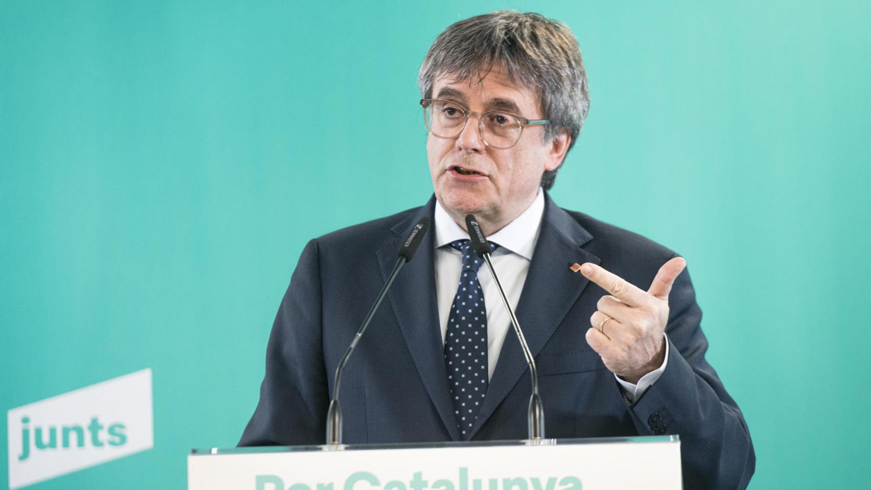 El presidente de Junts, Carles Puigdemont.