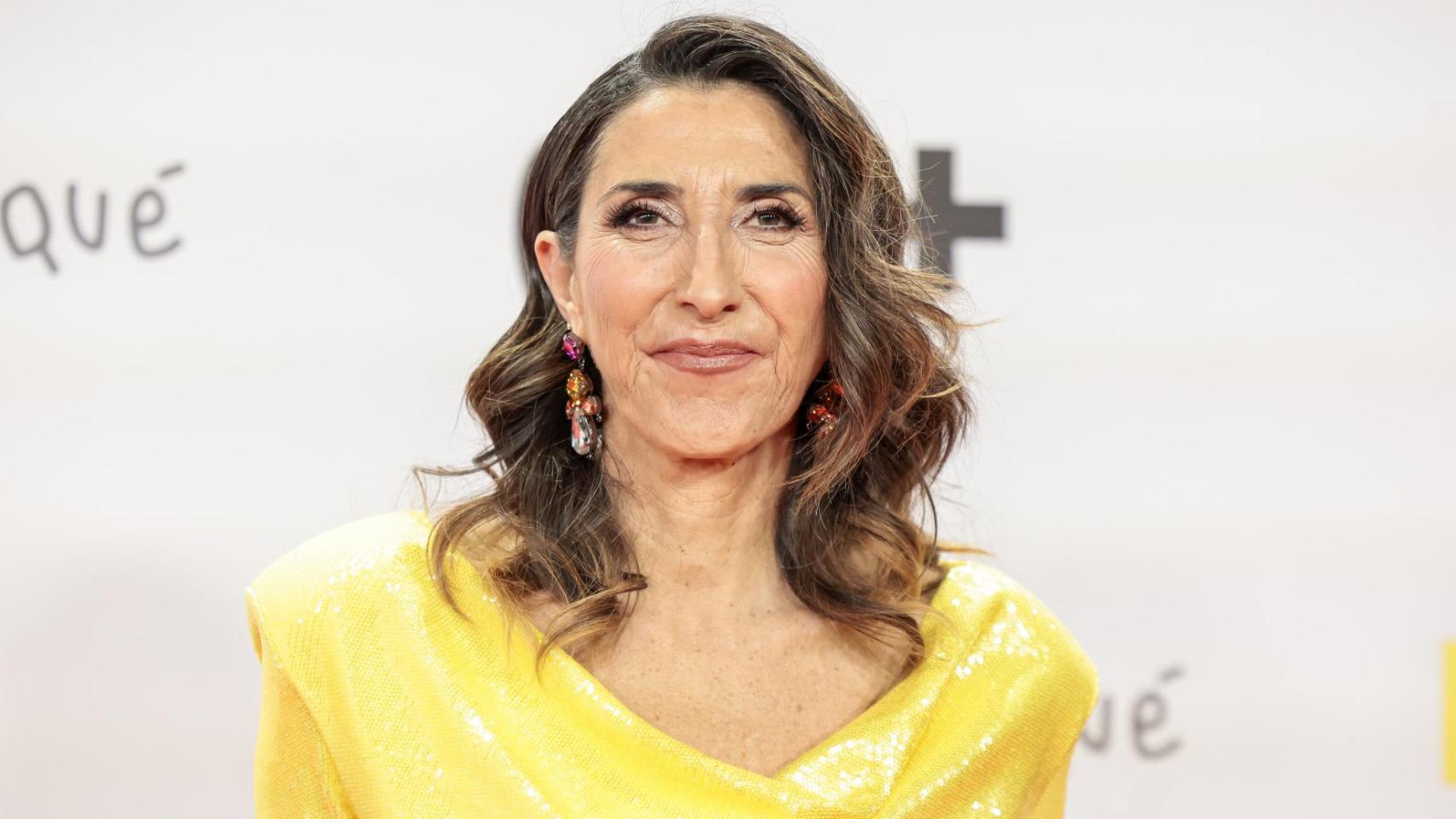 Paz Padilla en un acto público.