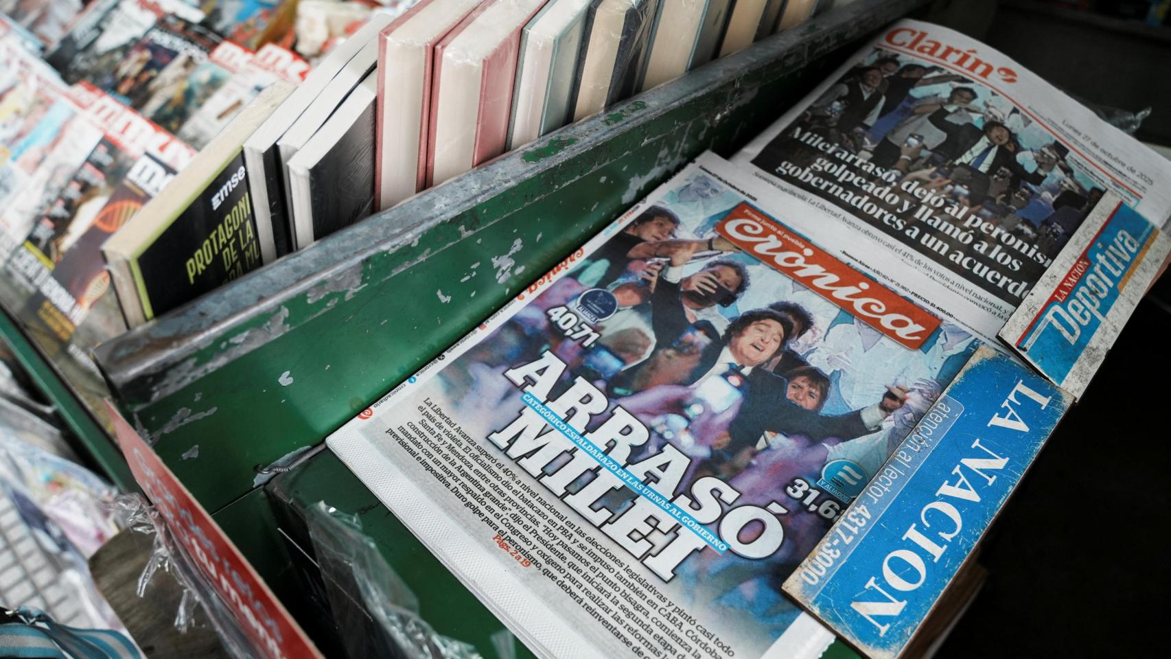 Los argentinos reaccionan a los resultados de las elecciones de medio término.