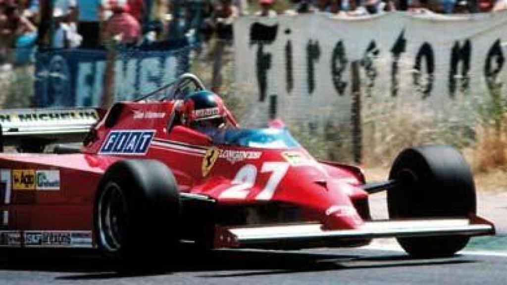 Gilles Villeneuve, en la última carrera de la Fórmula 1 en el Jarama.