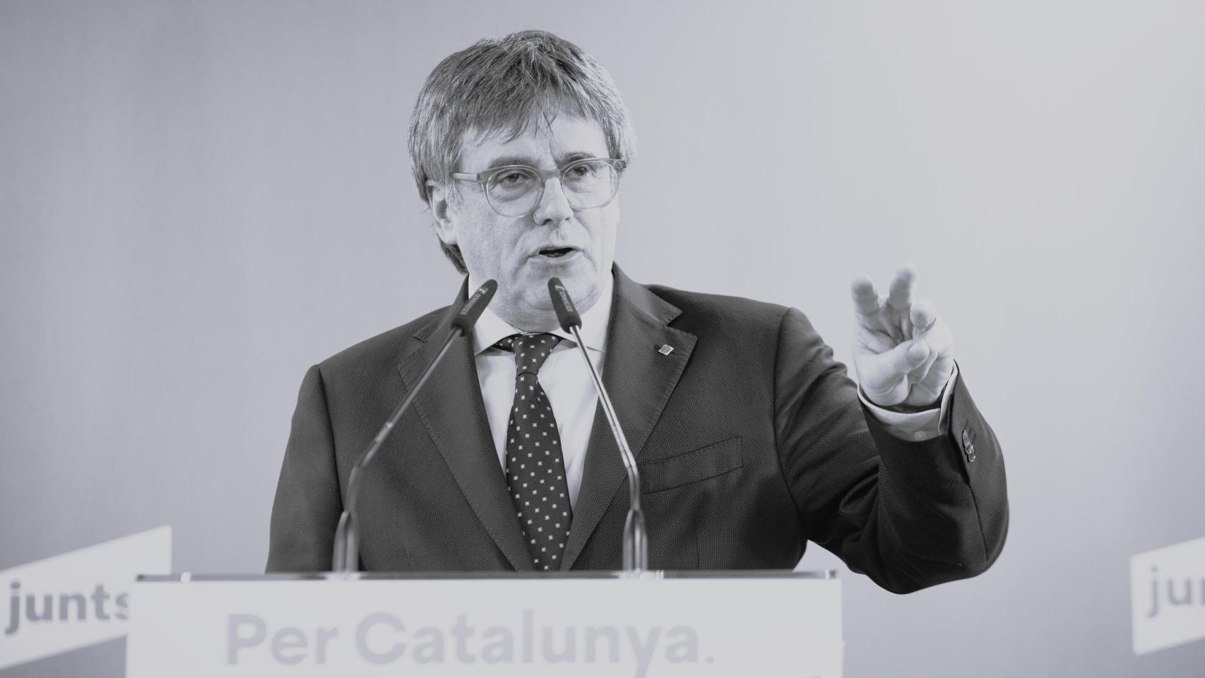 Puigdemont en Perpiñán.