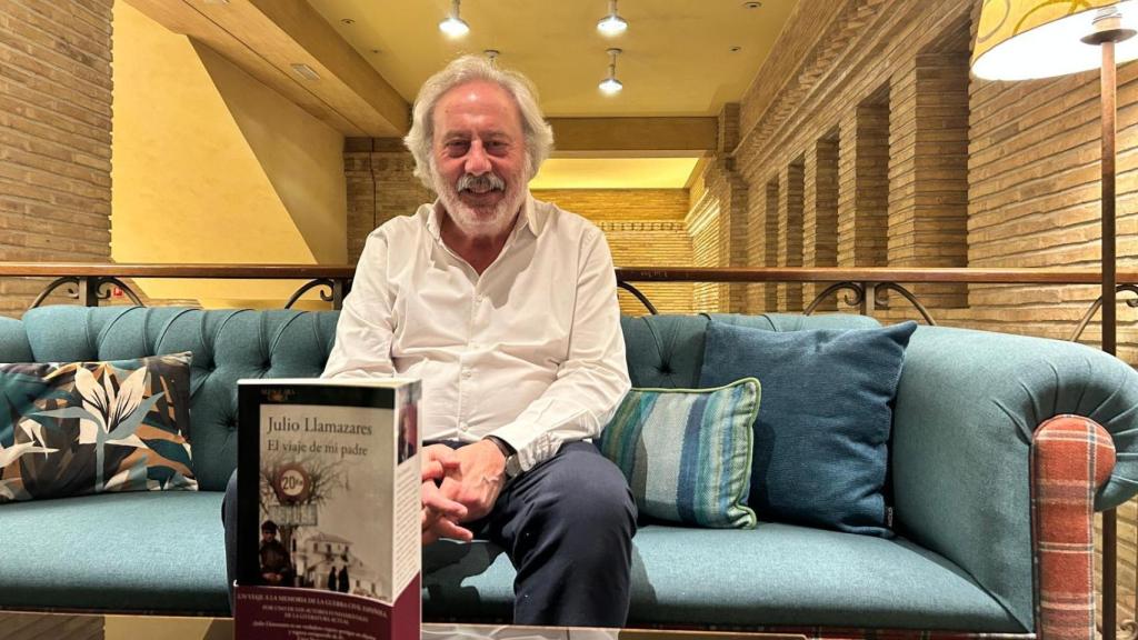 Julio Llamazares en Zaragoza.