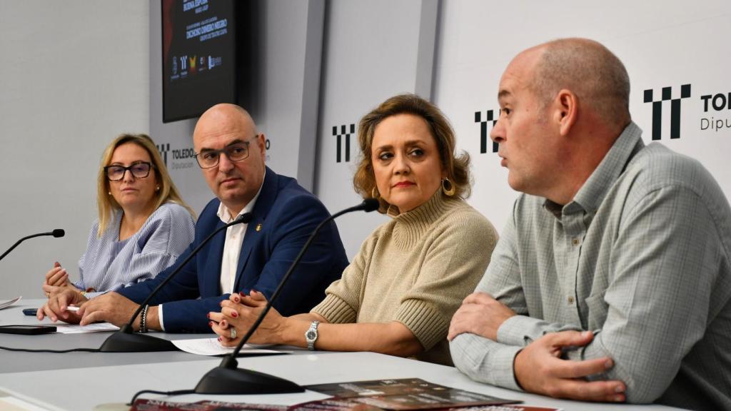 Un momento de la presentación en la sede de la Diputación de Toledo.