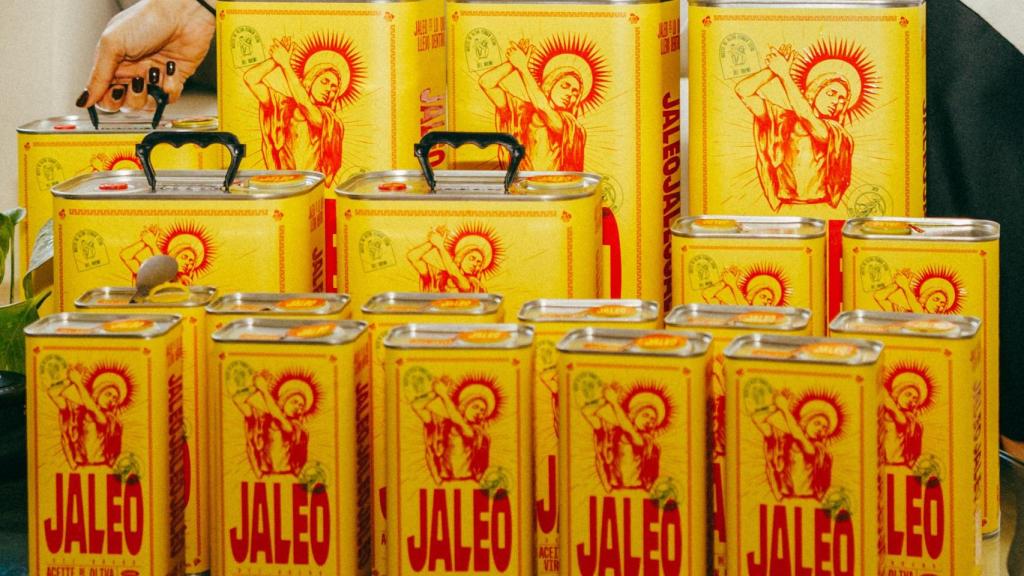 Las latas de diseño en las que se concentra Jaleo.