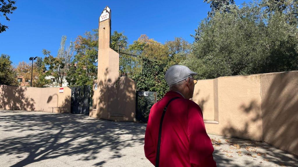 Federico, vecino del barrio donde se encuentra el Centro de Primera Acogida de Hortaleza.