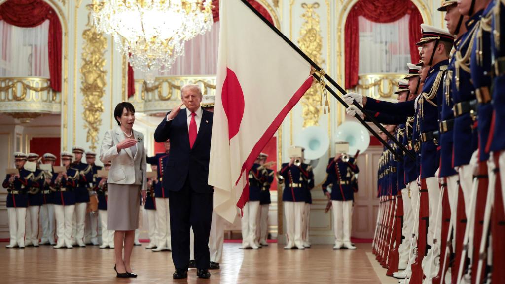Takaichi y Trump durante su encuentro.