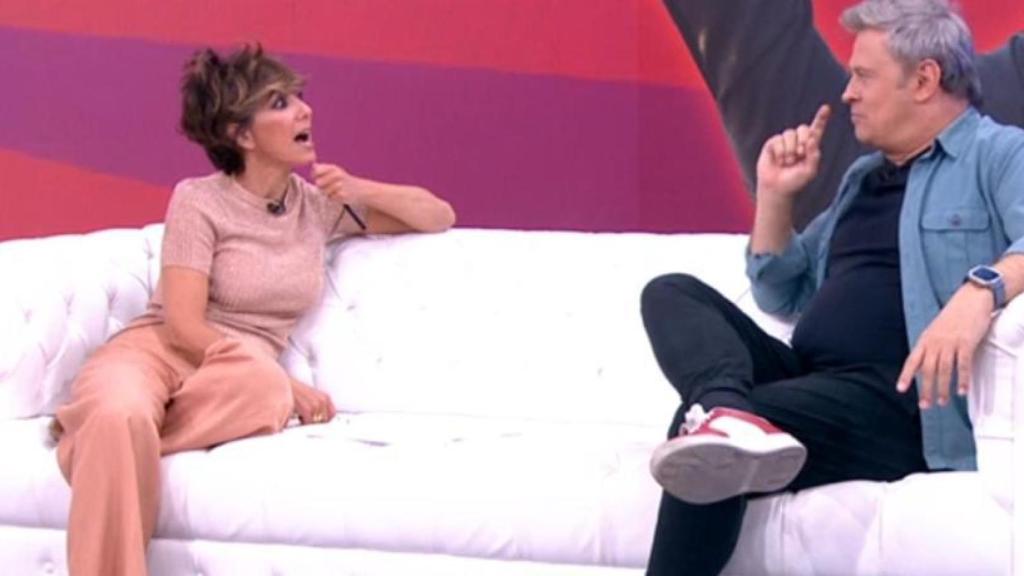 Miki Nadal con Sonsoles Ónega