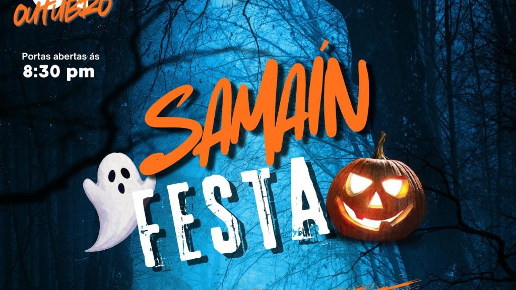 Cartel de las Fiestas de Samaín 2025 en Marrozos