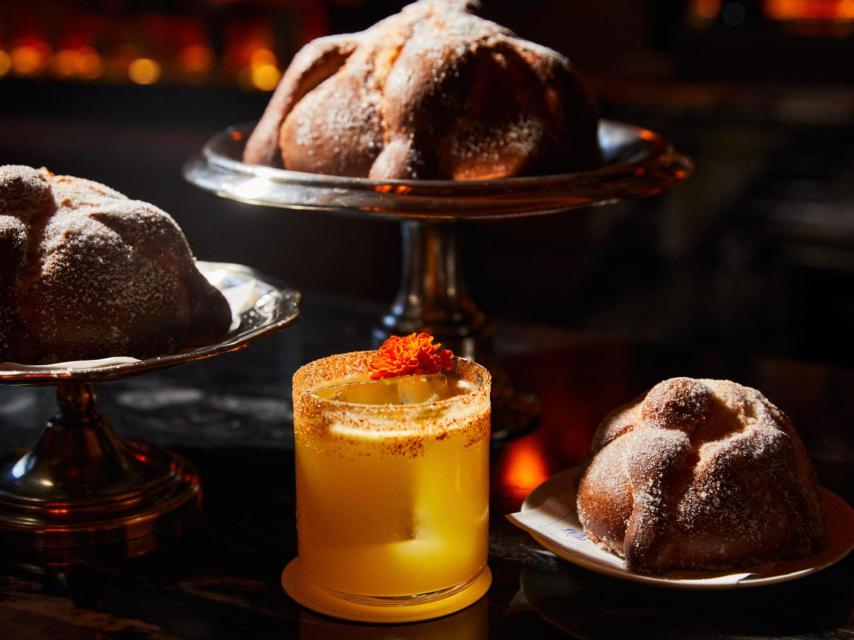 Una mesa tan rica como terrorífica.