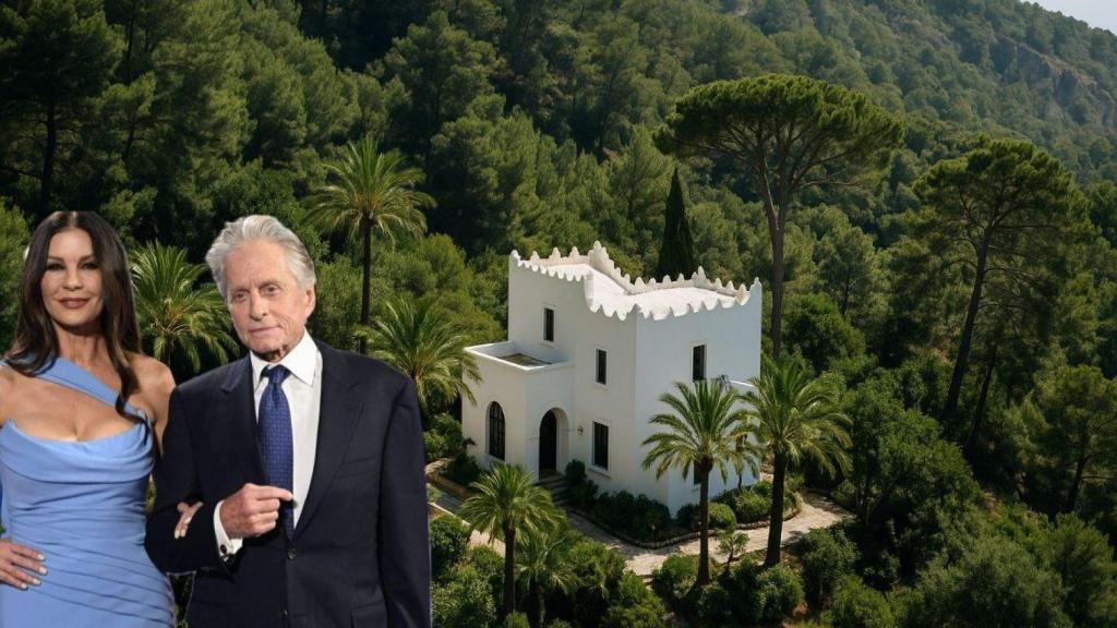 Michael Douglas (81) y Catherine Zeta-Jones (56) y su mansión.