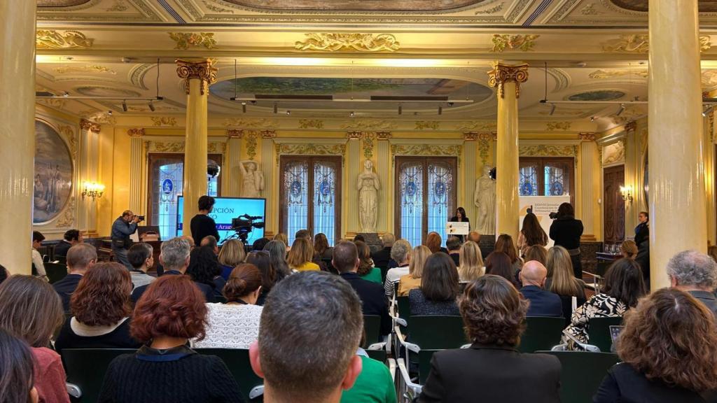 La inauguración de las jornadas, este martes, en Zaragoza.