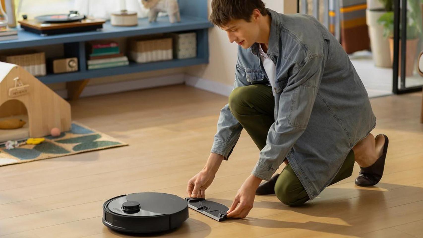 El robot aspirador con el que te olvidarás de los suelos es de Roborock y está rebajado a 299 € (antes 419 €)