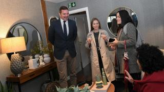 Imagen de una de las visitas.