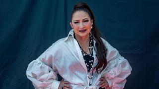 Gloria Estefan, en un acto en Madrid en octubre de 2025.