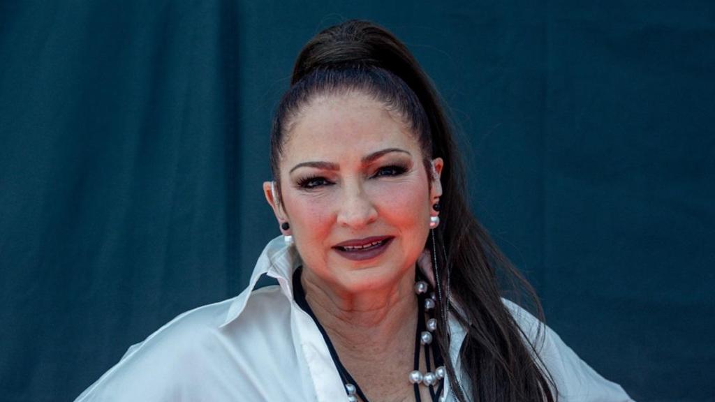 Gloria Estefan, en un acto en Madrid en octubre de 2025.