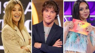 Sandra Barneda, Jordi Cruz y Chenoa, en un fotomontaje de BLUPER.