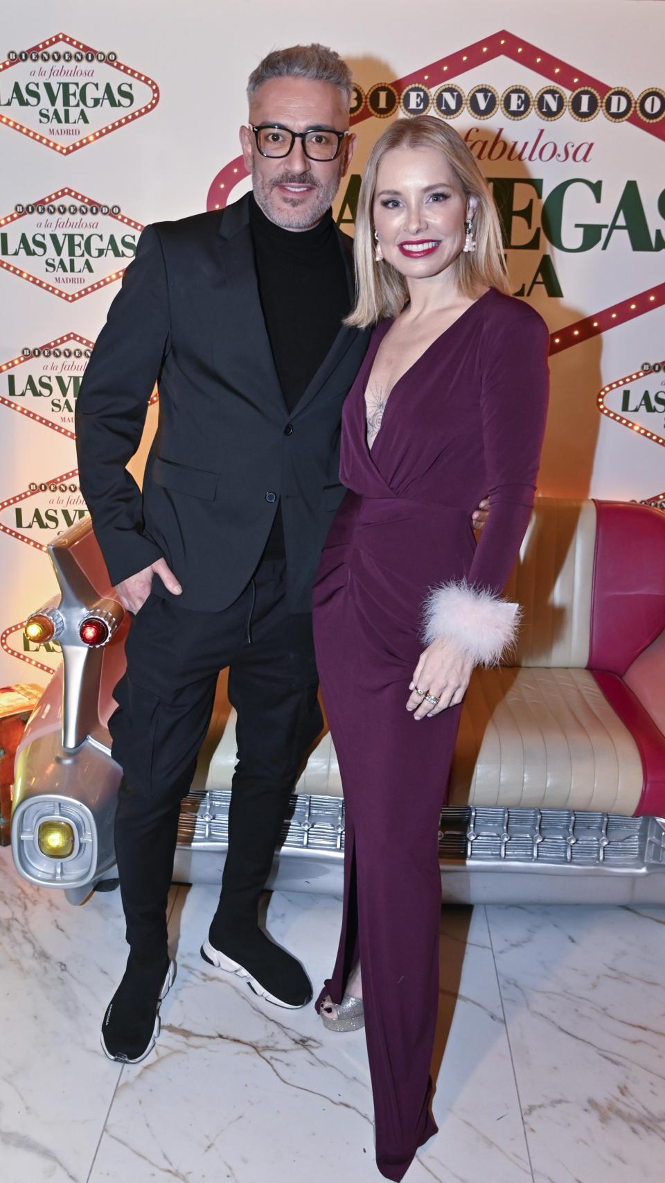 Kiko Hernández junto a Soraya en el Bingo Las Vegas, en 2022.