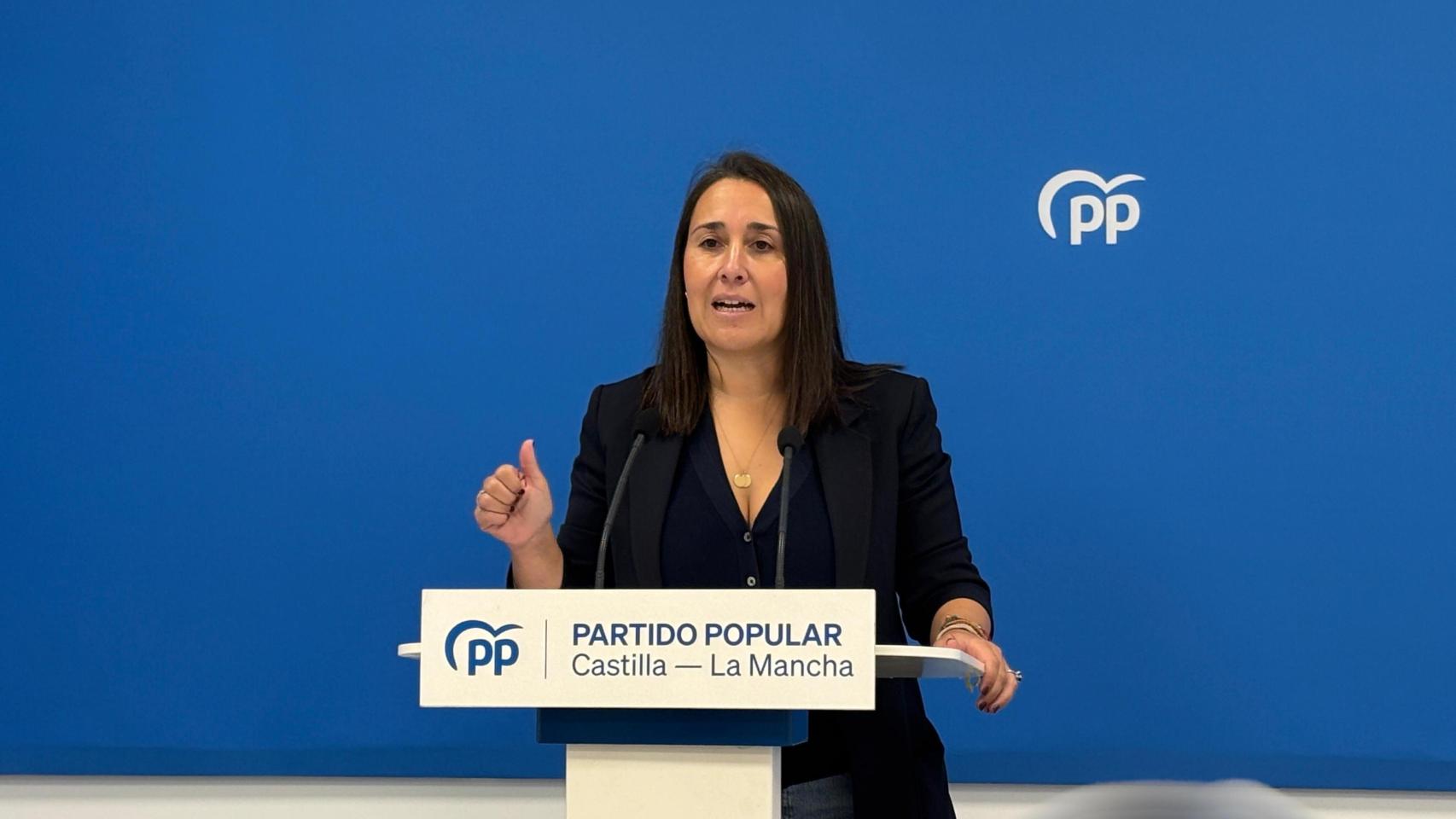Alejandra Hernández, portavoz del PP de Castilla-La Mancha.